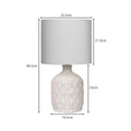 Sarantino Ceramic Table Lamp Cream