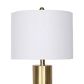 Sarantino Metal Marble Table Lamp Black