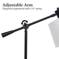 Sarantino Adjustable Metal Table Lamp Black