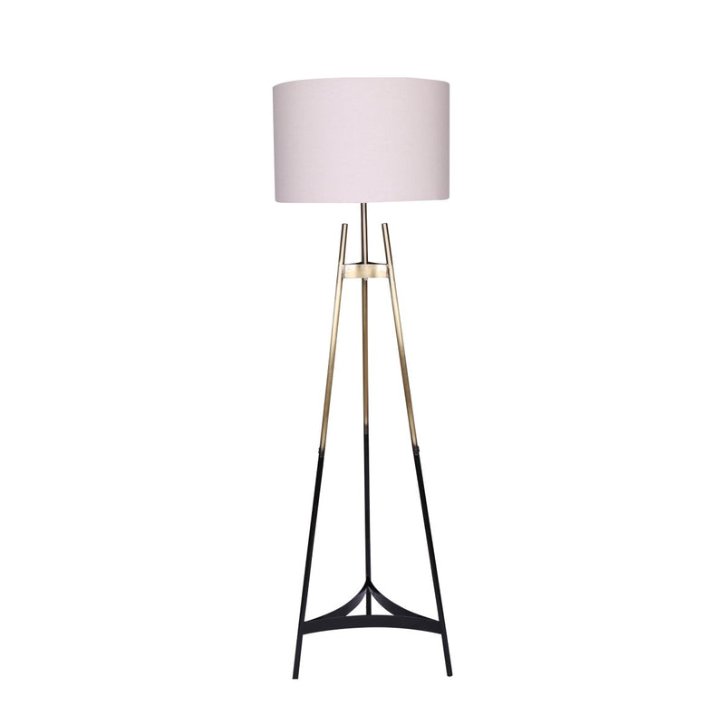 Sarantino Metal Tripod Electric Floor Lamp Gradient