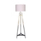Sarantino Metal Tripod Electric Floor Lamp Gradient