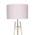 Sarantino Metal Tripod Electric Floor Lamp Gradient