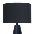 Sarantino Metal Table Lamp Black Gold 60cm