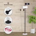 Sarantino Metal Floor Lamp 3 Swirl Shades