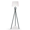Sarantino Tripod Floor Lamp Metal Antique Brass