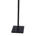 Sarantino LED Floor Lamp 2 Lights Brushed Gold Black 80cm