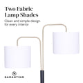 Sarantino Reading Light Table Lamp Black Brass Electric