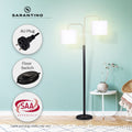 Sarantino Reading Light Table Lamp Black Brass Electric