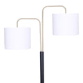 Sarantino Reading Light Table Lamp Black Brass Electric