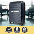 Olympus Astra 20in Hard Shell Suitcase Aegean Blue Lightweight