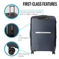 Olympus Astra 20in Hard Shell Suitcase Aegean Blue Lightweight