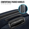 Olympus Astra 20in Hard Shell Suitcase Aegean Blue Lightweight