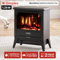 Dimplex 1.2kW MicroStove Optiflame Electric Fire Stove Heater