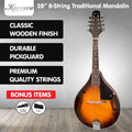 Karrera Mandolin Sunburst Traditional Acoustic Music Instrument