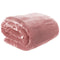 Laura Hill Mink Blanket QUEEN Size DOUBLE-sided Soft Plush Bed Faux Throw Rug 220 X 240cm (pink)