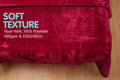 Laura Hill Mink Blanket Queen Faux Fur Double Sided 220x240cm