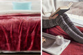 Laura Hill Mink Blanket Queen Faux Fur Double Sided 220x240cm