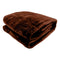 Laura Hill 800-GSM Mink Blanket Gift Boxed Queen Size Double-Sided Soft Plush Bed Faux Throw Rug Chocolate