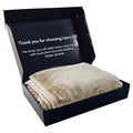 Laura Hill 800GSM Mink Blanket Queen 220x240cm Sage