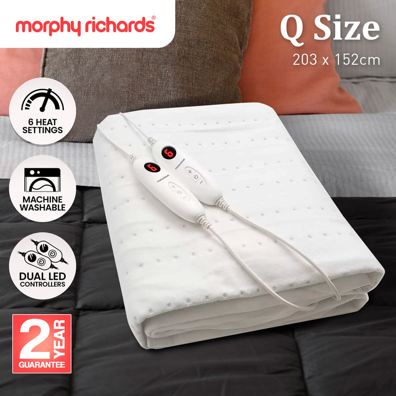 Morphy Richards Electric Blanket QUEEN Size 150x200cm