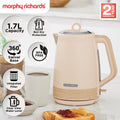 Morphy Richards 1.7L Electric Kettle Swivel Base Boil Dry