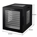 Morphy Richards 10-Shelf Food Dehydrator with 10 Preset Programs and Timer