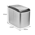 Morphy Richards 15kg Ice Maker Stainless Steel