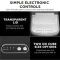 Morphy Richards 15kg Ice Maker Stainless Steel