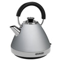 Morphy Richards 1.5L Pyramid Kettle Steel Grey