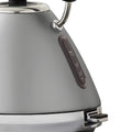 Morphy Richards 1.5L Pyramid Kettle Steel Grey