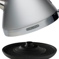 Morphy Richards 1.5L Pyramid Kettle Steel Grey