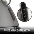 Morphy Richards 1.5L Pyramid Kettle Steel Grey