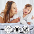 Laura Hill King Single Mattress Pocket Spring High Density Foam