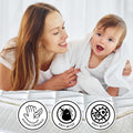 Laura Hill Queen Mattress Pillow Top Pocket Spring 22cm