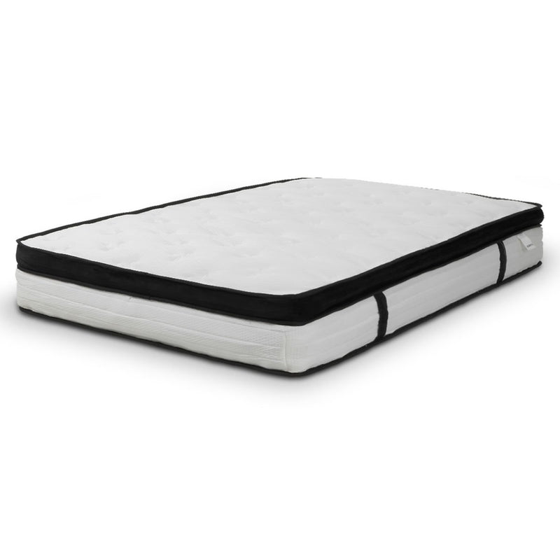 Laura Hill Queen Mattress Euro Top 5 Zone Pocket Spring 32cm