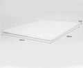 Laura Hill High Density Foam Topper 7cm DOUBLE Mattress