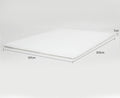Laura Hill Mattress Topper High Density Foam 7cm KING SINGLE