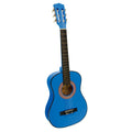 Karrera 34in Acoustic Guitar Kids Blue No Cut