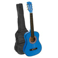 Karrera 34in Acoustic Guitar Kids Blue No Cut
