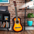 Karrera 34in Acoustic Guitar Kids Wooden Sunburst