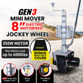 Novawinch Mini Mover 12v 550w Gen3 Electric Motorised Jockey Wheel