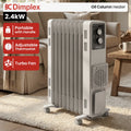 Dimplex 2.4kW Oil Column Heater 9 Fin Turbo Fan Portable