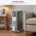 Dimplex 2.4kW Oil Column Heater 9 Fin Turbo Fan Portable