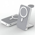 OneAdaptr OneGo 5 in 1 MagSafe Grey Charging Stand Power Bank