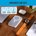 OneAdaptr OneGo 5 in 1 MagSafe Grey Charging Stand Power Bank
