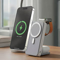 OneAdaptr OneGo 5 in 1 MagSafe Grey Charging Stand Power Bank