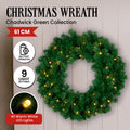 Christabelle 61cm Christmas Wreath LED Lights Front Door