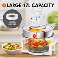 Pronti 17L Digital Convection Oven Air Fryer 1400W Electric