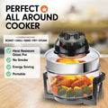 Pronti 17L Turbo Convection Oven Broiler Black