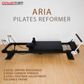 Powertrain Pilates Reformer Board Foldable Steel Ab Trainer Exercise Set